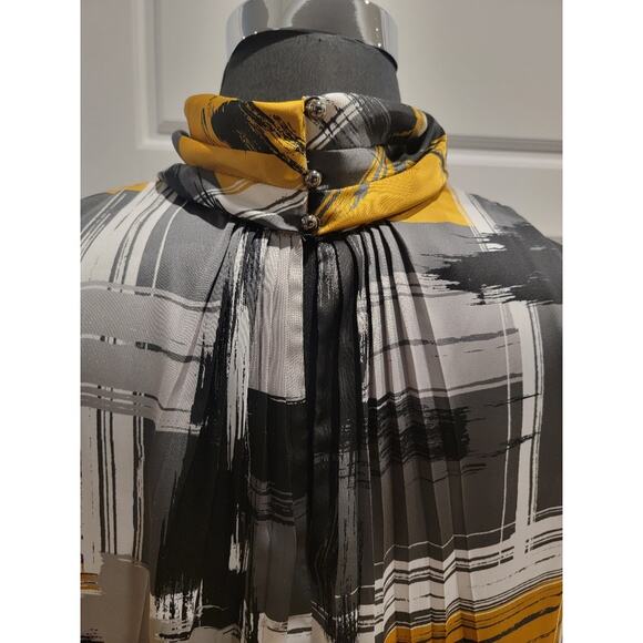 Alfani Gray Blouse Sleeveless Top Sz 16 Women's Plus-size Office - Picture 6 of 11